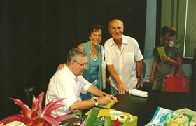 Lançamento de livro em Paraibuna