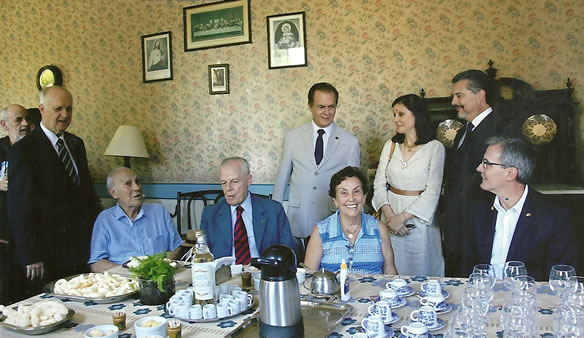 Visita do Príncipe Dom Bertrand e comitiva
